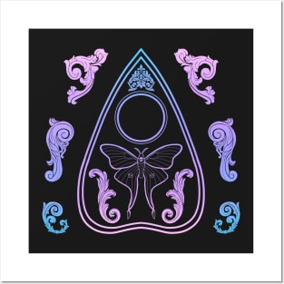 Ouija Planchette (pastel) Posters and Art